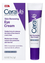 Cargar imagen en el visor de la galería, CeraVe Crema de Ojos Renovadora Antiedad | Reduce Arrugas y Ojeras
