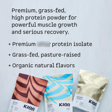 Cargar imagen en el visor de la galería, Kion Clean Protein | Grass-Fed | Sin Gluten | Sin Soja
