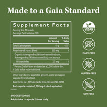 Cargar imagen en el visor de la galería, Gaia Herbs Ashwagandha Root 120 Liquid Phyto-capsules
