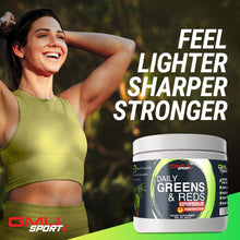 Cargar imagen en el visor de la galería, Gmu Sport Daily Greens &amp; Reds Superfood Powder Potentes
