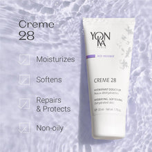 Cargar imagen en el visor de la galería, Yon-Ka Paris Crème 28 | Crema Facial Hidratante Lujosa 50ml | Piel Seca | Quintaesencia + Aceite de Oliva + Botánicos | Sin Parabenos
