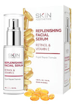 Cargar imagen en el visor de la galería, Skin Aesthetics Sérum Facial Retinol + Vitamina E | K-Beauty | Antienvejecimiento | Renovación Celular
