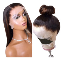 Cargar imagen en el visor de la galería, Quinlux Wig Peluca De Encaje Frontal Transparente 360 Hd
