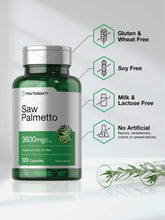 Cargar imagen en el visor de la galería, Extracto De Saw Palmetto   120 Cápsulas   Sin Gluten   De
