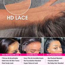 Cargar imagen en el visor de la galería, Pizazz Pelucas De Cabello Humano Ondulado Con Encaje Frontal
