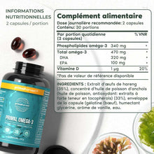 Cargar imagen en el visor de la galería, Primal Harvest Suplementos De Aceite De Pescado Omega 3 30
