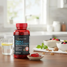Cargar imagen en el visor de la galería, Puritan's Pride Omega 3-6-9 | Triple Aceite de Pescado | Salud Cardiovascular

