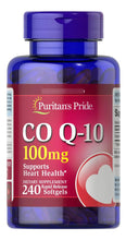 Cargar imagen en el visor de la galería, Puritans Pride Q-sorb Co Q-10 240 Cápsulas Blandas De Alivio
