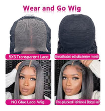 Cargar imagen en el visor de la galería, Cheetahbeauty Pelucas De Cabello Humano Lacio 4x1 Virgen
