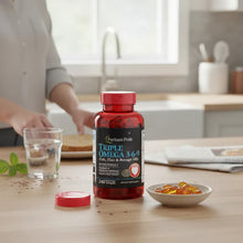 Cargar imagen en el visor de la galería, Puritan's Pride Omega 3-6-9 | Triple Aceite de Pescado | Salud Cardiovascular
