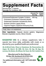 Cargar imagen en el visor de la galería, Best Naturals Echinacea Goldenseal 450 Mg 250 Caps
