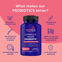 Cargar imagen en el visor de la galería, Lovebug Complete Mood Probiotic   10 Cepas Probióticas
