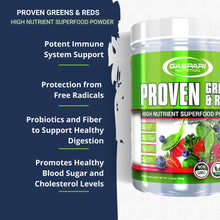Cargar imagen en el visor de la galería, Gaspari Nutrition Verdes Y Rojos: Polvo De Superalimento
