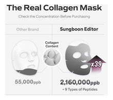 Cargar imagen en el visor de la galería, Sungboon Editor Máscara De Colágeno Profundo Durante La
