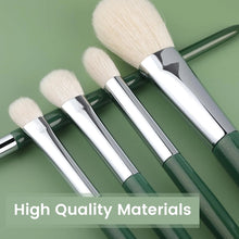 Cargar imagen en el visor de la galería, Juego De Brochas De Maquillaje De Pelo De Cabra Natural 9

