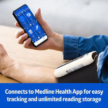 Cargar imagen en el visor de la galería, Medline Monitor De Presión Arterial Bluetooth Puño Universal
