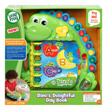 Cargar imagen en el visor de la galería, Leapfrog Dinos Delightful Day Libro De Alfabeto Verde
