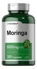 Cargar imagen en el visor de la galería, Horbäach Moringa Oleifera   6000 Mg   300 Cápsulas En Polvo
