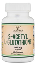 Cargar imagen en el visor de la galería, Cápsulas De S-acetil L-glutatión  100 Mg 60 Unidades
