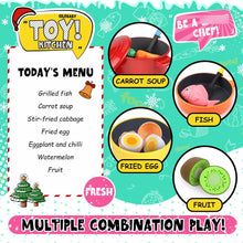 Cargar imagen en el visor de la galería, Gilobaby Juego De Accesorios De Cocina Juegos De Comida Para
