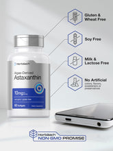 Cargar imagen en el visor de la galería, Horbäach Astaxantina 10mg   60 Cápsulas Blandas   Fórmula
