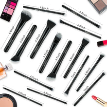 Cargar imagen en el visor de la galería, Daxstar Pinceles De Maquillaje Con Estuche Plegable Kit De
