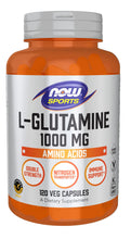 Cargar imagen en el visor de la galería, Now Foods Sports Nutrition L-glutamine Double Strength 1000
