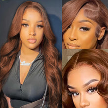 Cargar imagen en el visor de la galería, Miss Alle Peluca De Cabello Humano Con Encaje Frontal Color
