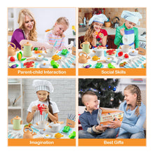 Cargar imagen en el visor de la galería, Tikjoyful 42 Piezas De Accesorios De Cocina Para Niños
