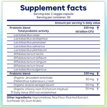 Cargar imagen en el visor de la galería, Healvibe Probióticos 60 Mil Millones De Ufc 30 Unidades 10
