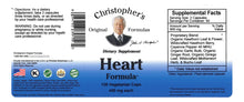 Cargar imagen en el visor de la galería, Dr. Christophers Original Formulas Heart Formula Caps 100
