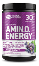 Cargar imagen en el visor de la galería, Optimum Nutrition Amino Energy | Pre-Entrenamiento | Caféna Natural 100mg + BCAA + Aminoácidos | 30 Porciones | Frambuesa Azul | 0g Azúcar
