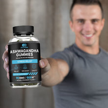 Cargar imagen en el visor de la galería, Effective Nutra Ashwagandha Gomitas 1500 mg | Estrés y Energía

