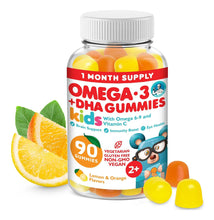 Cargar imagen en el visor de la galería, Dr. Moritz Omega 3 Gomitas Veganas para Niños 90 Und | Sin Aceite de Pescado
