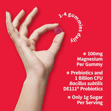 Cargar imagen en el visor de la galería, Garden of Life Magnesio + Probióticos | 60 Gomitas | Sueño y Estrés
