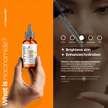 Cargar imagen en el visor de la galería, ArtNaturals Sérum Vitamina C 20% + Ácido Hialurónico + Vitamina E | Antienvejecimiento | 30ml
