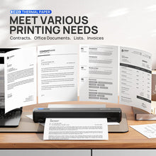 Cargar imagen en el visor de la galería, Polono D810 Papel Para Impresora Térmica De 8.5 X 11

