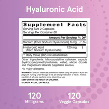 Cargar imagen en el visor de la galería, Ácido Hialurónico De Jarrow Formulas Hyal120 1 1
