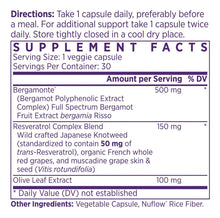Cargar imagen en el visor de la galería, Naomi Bergamota Cítrica Italiana De 500 Mg + Resveratrol
