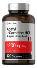 Cargar imagen en el visor de la galería, Horbäach Acetil L Carnitina Hcl Y Ácido Alfa Lipoico 1200 Mg
