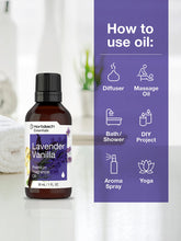 Cargar imagen en el visor de la galería, Horbäach Aceite Aromático De Vainilla De Lavanda   1 Onza
