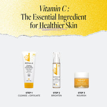 Cargar imagen en el visor de la galería, Derma E Pasta Limpiadora Vitamina C | Orgánica Certificada | 113g (4 oz)
