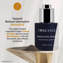 Cargar imagen en el visor de la galería, Pureance Suero De Retinol Bakuchiol Orgánico Para Cara Con
