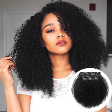 Cargar imagen en el visor de la galería, Vanalia 9a Remy Kinkys Pelo Rizado 3c 4a Extensiones De
