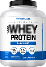 Cargar imagen en el visor de la galería, Fitness Labs Proteína De Suero En Polvo   5 Libras   1.23 Oz
