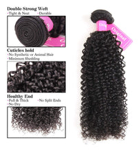 Cargar imagen en el visor de la galería, Extensiones De Cabello Humano Rizado De Original Queen Tres
