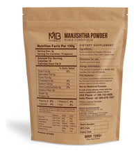 Cargar imagen en el visor de la galería, Mb Herbals Manjishtha Polvo De 8 Onzas / 8.01 Oz   0.5
