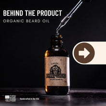 Cargar imagen en el visor de la galería, Johnny Slicks Aceite Orgánico Para Barba   Hidrata Reduce La
