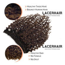 Cargar imagen en el visor de la galería, Lacer Jerry Extensiones De Cabello Humano Rizado Con Clip

