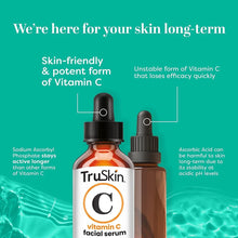 Cargar imagen en el visor de la galería, TruSkin Trío Sérum Facial Ácido Hialurónico + Vitamina C + Retinol | Set Antienvejecimiento | Gotu Kola + Aloe
